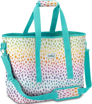 Swig life Large light and waterproof beach handbag with handle.. DIAYTAR NIGERIA provides endless shopping possibilities with affordable prices and prompt delivery service.