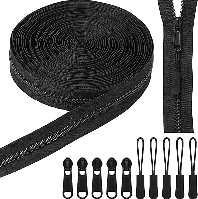 Craft zipper in nylon of 10 meters long strip closure with 30.. DIAYTAR Nigeria offers great deals, a huge product variety, and delivery in under a week.