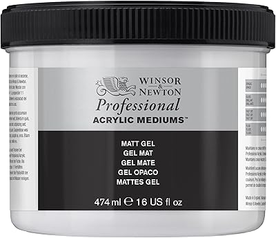 Médium gel acrylique mat winser & newton professional, 474 ml.. DIAYTAR NIGERIA: Your affordable shopping destination with thousands of products delivered in days.