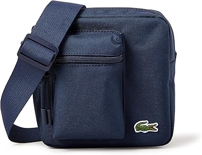 Square camera bag Lacoste NH4101NE_992, Marine Bleu Marine 166, Marine 166, bohemian.. DIAYTAR NIGERIA brings the market to your fingertips with affordable prices and prompt delivery service.