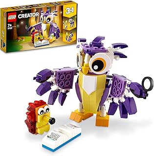 Lego Creator Ensemble 3-in-1 of Fairy Wood creatures #31125 (175 pieces).. DIAYTAR NIGERIA connects Nigerians with quality products at affordable prices, delivered in 5-8 days nationwide.
