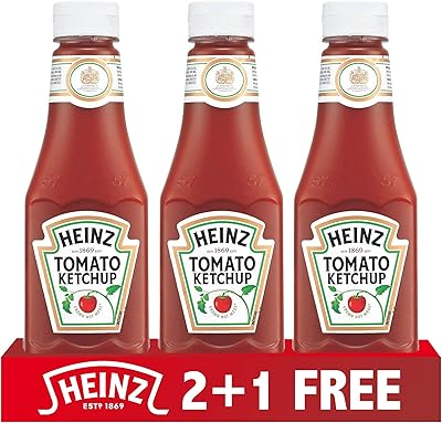 Heinz Ketchup, 342 g (2+1 Free Sacnt).. You deserve better shopping — choose DIAYTAR Nigeria today.