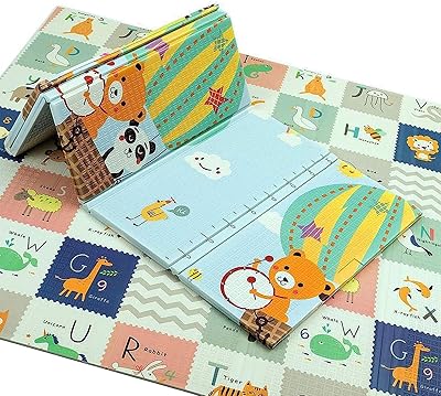 Large flipable double-sided game carpet, smooth and waterproof for toddlers, size 200 x 180 x 1.5 cm.. DIAYTAR NIGERIA: Where value shopping meets reliable 5-8 day delivery across the nation.