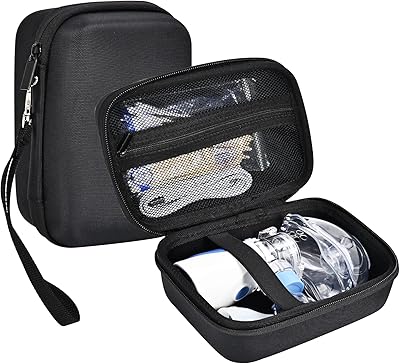 Transport case for proxis portable travel nebulizer, portable inhaler for adults and children, rigid storage bag with pocket for asthma - black medication kits - black.. DIAYTAR Nigeria combines variety, affordability, and speed — making your online shopping experience not only enjoyable but also cost-effective.