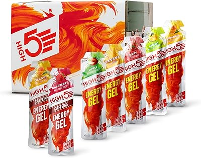 Energy gel at caffeine with fast Liberation Hi 5 for energy on the move from natural fruit juice (mixture, 20 x 40 g).. DIAYTAR Nigeria — the online store where variety meets value.