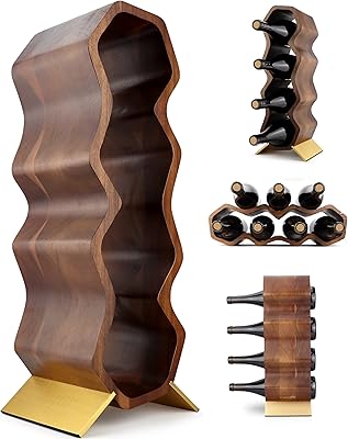 Gusto Nostro Wooden Wine Box for 7 shelves bottles.. Experience budget-friendly shopping at DIAYTAR NIGERIA, Nigeria's premier online marketplace with quick delivery.