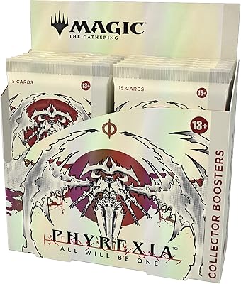 Magic: The Gathering Phyrexia: All Will Be One Collector Booster Box | 12 packs (180 magic cards) (the packaging may vary).. DIAYTAR NIGERIA delivers more than purchases - we deliver affordable shopping solutions within the week.