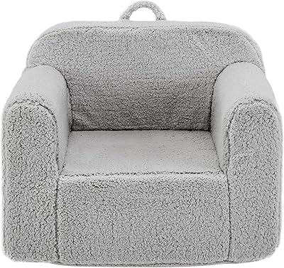 OLAX FILNITURE children's armchair, children's sherpa fabric sofa for boys and girls (gray).. Your one-click solution to affordable shopping, DIAYTAR NIGERIA delivers quality products nationwide.