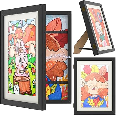 Nicekool 1pccs art frames for children, front opening frames, storage frames for display of works of art, manual drawing work for children, black.. DIAYTAR Nigeria combines variety, affordability, and speed — making your online shopping experience not only enjoyable but also cost-effective.