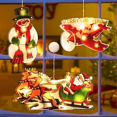 Christmas window decorations 3 Father batteries.. Tired of overpriced goods and slow delivery? DIAYTAR Nigeria brings affordability and speed together with a wide selection of products.