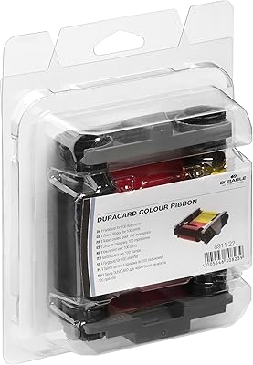 Sustainable color ribbon for Duracard ID 300 printer | Print up to 100 photo quality identity cards | Easy to install | 1, multicolored pack.. DIAYTAR NIGERIA delivers what you want at prices you'll love, all within 5-8 days nationwide.