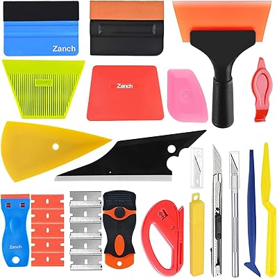 Zanch vinyl window shade kit with car envelope with felt raclette for vinyl tools installation kit installation of car tincture tincture tools.. DIAYTAR NIGERIA: Your one-stop e-commerce destination with affordable prices and nationwide delivery in 5-8 days.