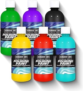 Sargent Art 26-8506, package of 6 pre-quarry acrylic paintings, 16 oz, 1 lb (pack of 6), multicolored.. Shop with purpose at DIAYTAR NIGERIA, where your money goes further and delivery is always prompt.