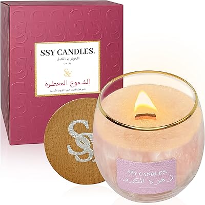 Luxury scented candle with aromatherapy cherry cherry blossoms with wax perfume.. Your go-to destination for affordable online shopping, DIAYTAR NIGERIA delivers in under 8 days.