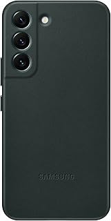 Samsung official leather case for Galaxy S22 - Green.. Transform your shopping experience with DIAYTAR NIGERIA's vast product selection delivered at unbeatable prices.