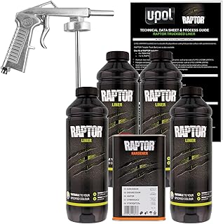 U-ball lining kit tin tin raptor with spray gun (4L).. Enjoy effortless shopping and speedy delivery with DIAYTAR Nigeria.