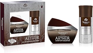 Eau de toilette Arthur 100 ml for men, Yardley gift box, body spray 150 ml.. Discover endless possibilities with DIAYTAR NIGERIA's comprehensive selection and reliable shipping.