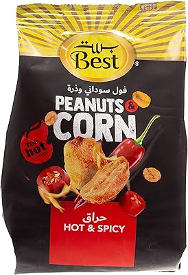 Bag of seasoning and hot corn and peanuts Best Bit, 150 g.. Experience hassle-free shopping with DIAYTAR NIGERIA's user-friendly platform and prompt delivery service.