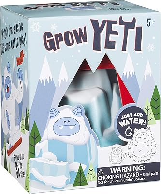 Toysmith Hatchin Puppy Yeti, just add water, DIY kit, 6913.. Thousands of items at your fingertips — DIAYTAR Nigeria makes it happen.