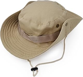 Outdoor sun hat on a large edge, classic style of the American combat army, bush jungle sun hat for fishing, hunting and camping.. Embrace the convenience of DIAYTAR NIGERIA with thousands of products at your fingertips, delivered nationwide.