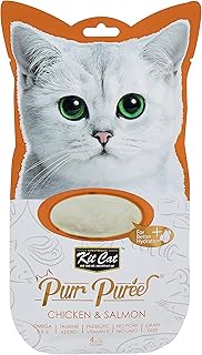 Berr Pure Liquid Cat Food Rewards with chicken and kit salmon, 4 x 15 g.. Experience the simplicity of DIAYTAR NIGERIA's extensive marketplace with delivery within 8 days.