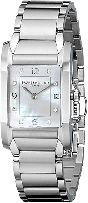 Quartz watch for women Moa10050 in stainless steel with mother -of -pearl dial and quartz movement, quartz movement.. DIAYTAR NIGERIA redefines convenience with our vast product selection and swift nationwide delivery.