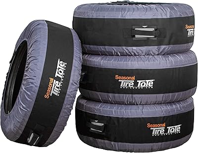 Korgo seasonal bags, emergency tire cover, portable wheel bags, winter tire cover, handle for easy transport, universal adjustment, machine washable, suitable for 22 "to 30" tires, includes 4 bags of tires.. Elevate your shopping experience with DIAYTAR NIGERIA's vast catalog and budget-friendly options.