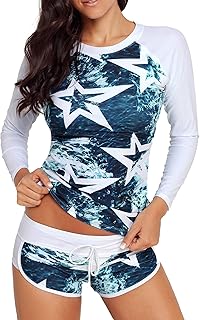 Long -sleeved sun protection swimsuit for Yaten women, two rooms.. DIAYTAR NIGERIA brings the nation's largest product catalog to your doorstep at prices you'll appreciate.