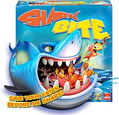 Board game Goliath Shark Bite for children and family - fun game for fans of fish GL60034.. Discover why thousands choose DIAYTAR NIGERIA for affordable products delivered in less than a week.