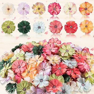120 pieces of artificial flowers for the craft flower of Marguerite in silk.. Fast, easy, and affordable — that’s shopping the DIAYTAR Nigeria way.