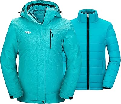 3-in 1 waterproof and windbreaker ski jacket for snow.. For everyday items and more, trust DIAYTAR Nigeria.