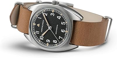 Khaki Pilot Pioneer Watch with black dial H76419531, Silver, Mechanics.. Shop without limits at DIAYTAR NIGERIA and receive your purchases at budget prices within the week.