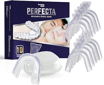 10 Perfect dental splints, night discharge plates, toothbooks for sleeping, malleable against bruxism, teeth and ATM disorders, BPA-free, case included.. Explore limitless products on DIAYTAR Nigeria — at the lowest prices.