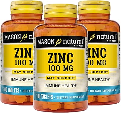 Capsules Mason Natural Zinc 100 mg Advanced immune system optimizes support.. Shop smart and save with DIAYTAR NIGERIA's extensive product range and 5-8 day delivery guarantee.