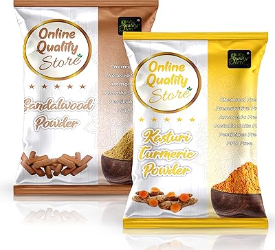 Online quality store for the face powder with turmeric kasturi + pure organic sandalwood powder to whiten the skin, pack of 2, 100 g.. DIAYTAR NIGERIA brings the marketplace to your home with budget-friendly prices and nationwide delivery.