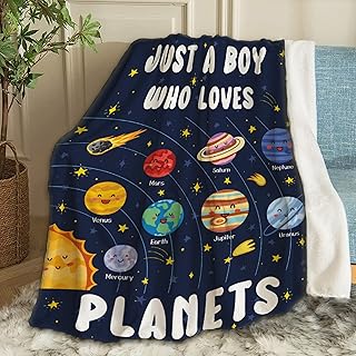 Artblanket Just A Boy Who Loves Planets Solar System Space Coverage Super sweet and fun for bed, Sofa, 60 x 50 inch sofa for Adolescents.. Shop with confidence at DIAYTAR NIGERIA, where affordability meets reliability in less than 8 days.
