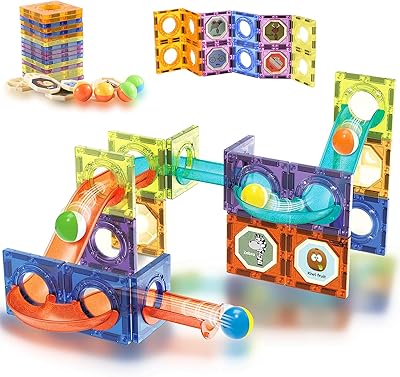 Zayor Magnetic tiles, 40 pieces set of 3D magnetic magnetic construction blocks in light color, magnetic tile toys with marble pattern, STEM educational toys for children 3.4,5,6.7.8 years.. Nigeria's e-commerce leader delivers unmatched variety and value to your doorstep in just 5-8 days.