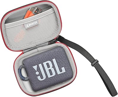 RALSOCCO rigid case for portable bluetooth speaker jbl go 3/go 2.. From tech gadgets to groceries, DIAYTAR Nigeria is your all-in-one online store. And the best part? Delivery happens fast — between 5 to 8 days.