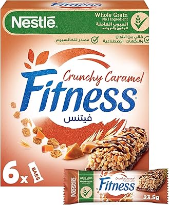 Cereal bar Nestlé Fitness oat and caramel, 23.5 g, pack of 6.. Experience the ease of modern shopping with DIAYTAR NIGERIA's comprehensive platform and quick delivery.