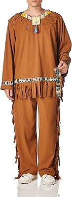 Fun World Amerindian suit for adult men.. More than a store — DIAYTAR Nigeria is your shopping partner.