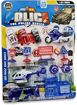 Vito Super City Police Car Set, Toy -molded toy for boys - Super cars and vehicle pack on the city.. Experience shopping satisfaction with DIAYTAR NIGERIA's vast selection and budget-friendly delivery options.
