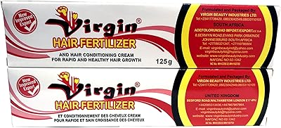 Virgin hair fertilizers now have a new name (package of 2), 125 g, 125 g (package of 2).. Shop with purpose and save with DIAYTAR NIGERIA's extensive platform and nationwide delivery service.
