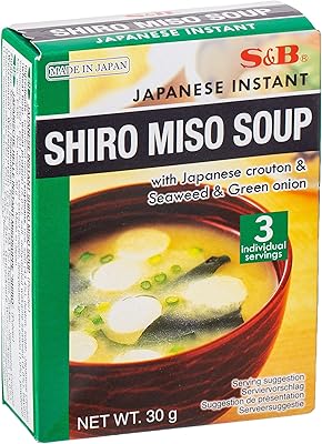 Japanese S&B instant shiro miso soup, 30 g (1).. Experience hassle-free shopping with DIAYTAR NIGERIA's user-friendly platform and prompt delivery service.