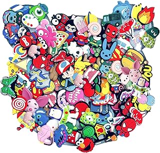 Charms of cartoon shoes, hoof decoration for crocodile accessories, jibbitz pins shoe charms, pvc bracelet for men, women, children and girls.. DIAYTAR NIGERIA revolutionizes online shopping with competitive prices and reliable 5-8 day delivery.