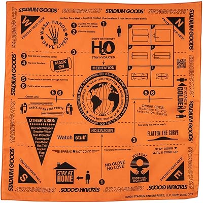 Buccal protective mask Bandana Stadium Goods - Multi -Usages - 100 % Sweet Cotton 22 "X 22".. DIAYTAR NIGERIA: Making quality products accessible to all Nigerians at affordable prices.