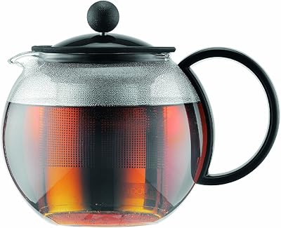 Bodum Assam tea press, 0.5 liter with stainless steel filter - black - BD -1812-01.. DIAYTAR NIGERIA: Where affordable online shopping meets reliable delivery across Nigeria.