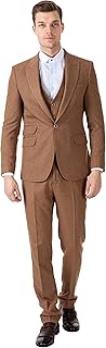 Custom -made 3 -piece suit in beige tweed - wedding, racing, ball, business for men costumes.. DIAYTAR NIGERIA brings the joy of affordable shopping to your fingertips with delivery in less than 8 days.