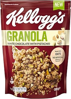 White chocolate with 320 g pistachio, from Kellogg's Granola.. Experience the future of online shopping with DIAYTAR NIGERIA's extensive product range and competitive pricing.