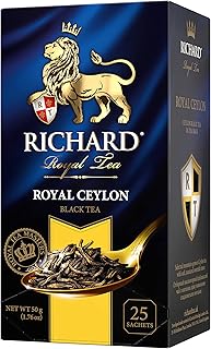 Richard Royal Ceylon, Classic black tea in sachets, 25 tea sachets.. Experience the future of online shopping with DIAYTAR NIGERIA's extensive product range and competitive pricing.
