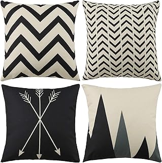 Decorative cushion covers 18 "x 18", lot of 45 cm x 45 cm cushion of birds, butterflies and plants, Bohemian square cushion for sofa and living room bed (Style 6).. DIAYTAR NIGERIA: Where every Nigerian finds what they need at prices they can afford, delivered promptly.